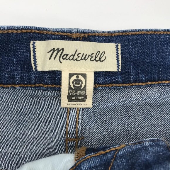 Madewell Classic Straight Jean Medium Wash Blue 29 - Picture 11 of 11